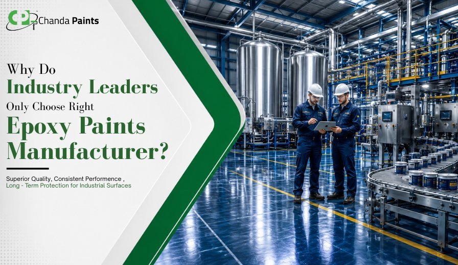 Why Do Industry Leaders Only Choose Right Epoxy Paints Manufacturer?