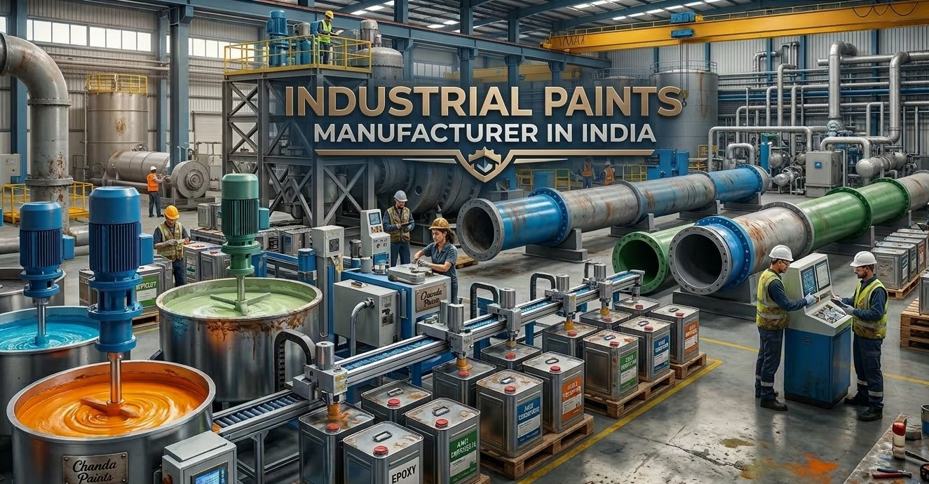 How to Choose the Right Industrial Paints Manufacturer in India