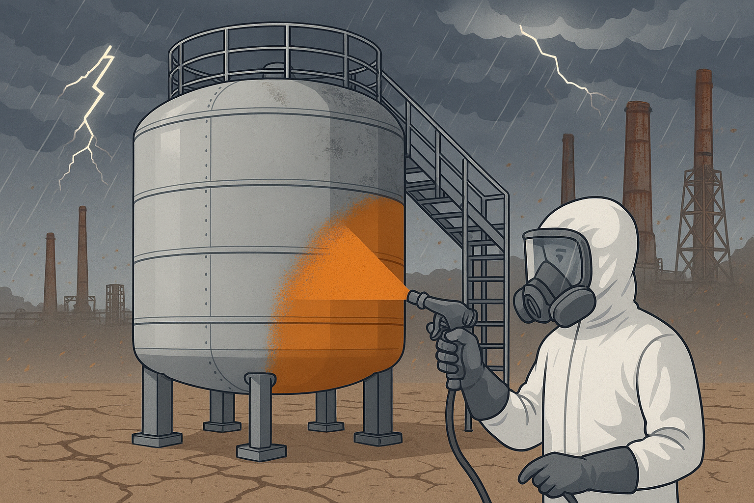 How Specialized Coatings Improve Longevity of Industrial Assets in Harsh Environments Background