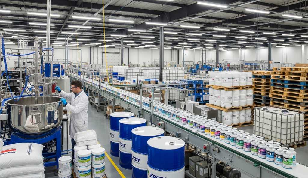 Find the Best Epoxy Coating Manufacturers in India for Long-Lasting Industrial Floor Solutions Background