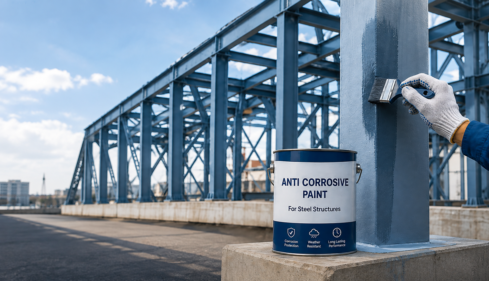 Anti Corrosive Paint for Steel Structures: Complete Guide Background