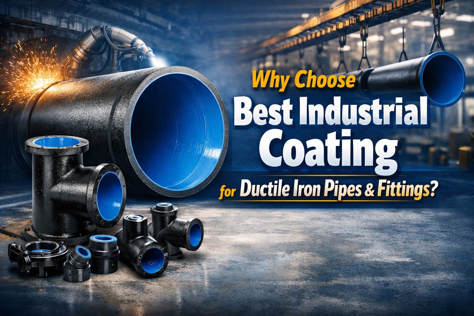 Why Choose Best Industrial Coating for Ductile Iron Pipes & Fittings?