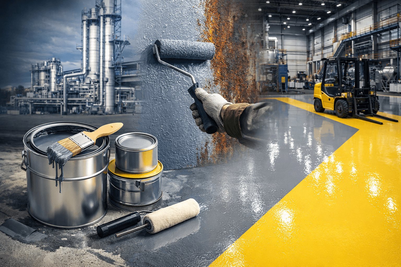 Looking for Long-Lasting Factory Coatings? Choose Epoxy Paint for Harsh Environments